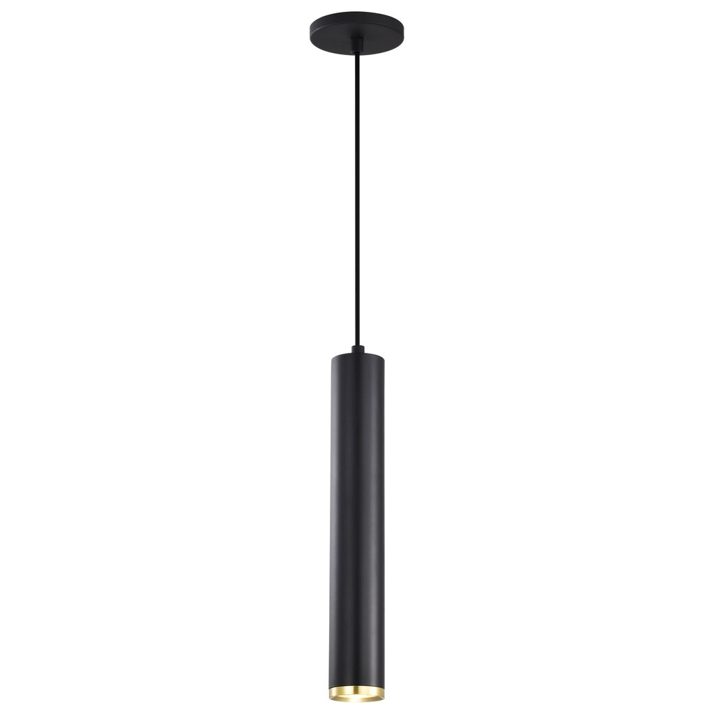 Satco 62-818 12W LED Fixture Century - 16" Pendant Matte Black and