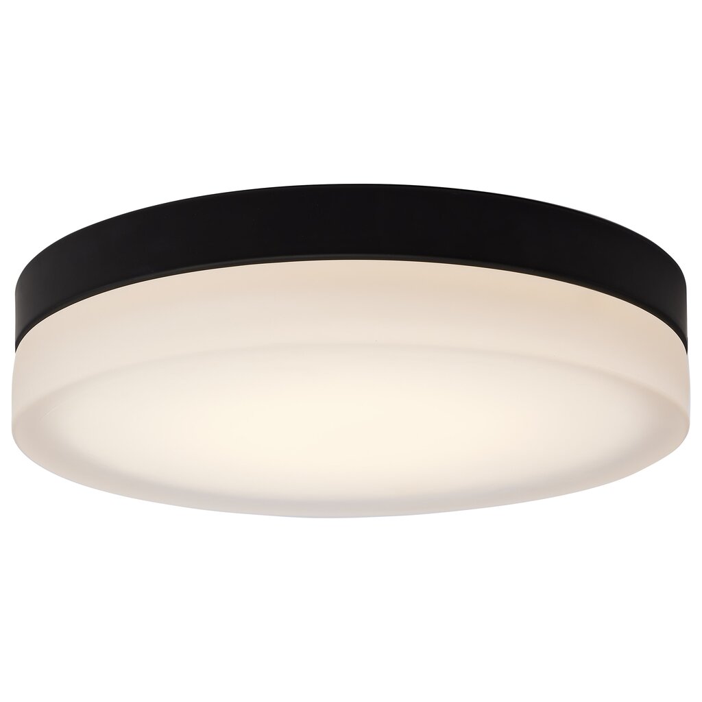 Satco 62-570 25W LED Fixture Pi - 14 Inch Flush Mount Black Finish