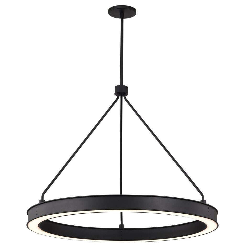 Satco 62-2262 30W LED Fixture Longford - 30 Inch Pendant Textured