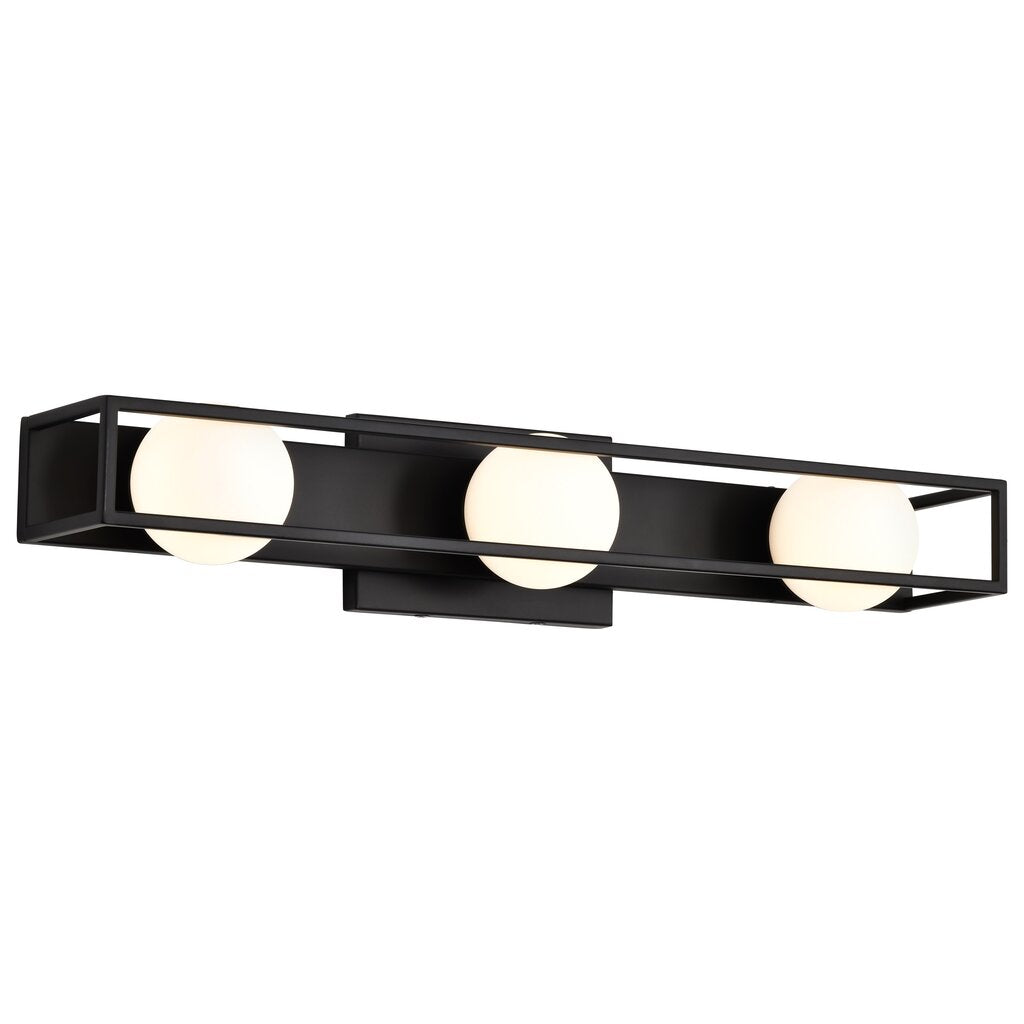 Satco 62-2243 15W LED Fixture Jenkins - 24 Inch 3 Light Vanity Matte