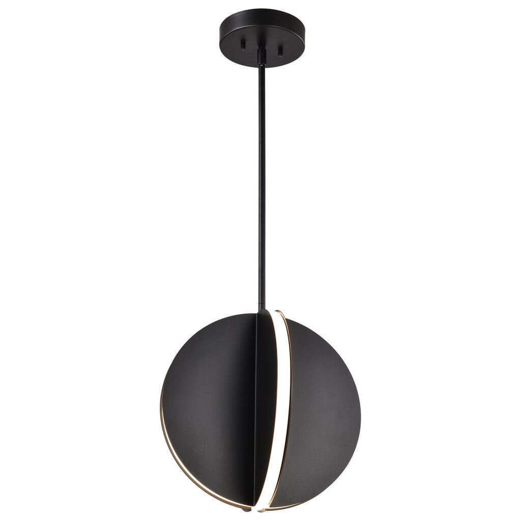 Satco 62-2151 30W LED Fixture Blaine - 13 Inch Pendant Matte Black