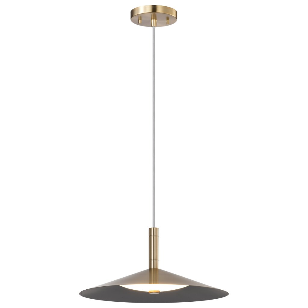 Satco 62-2092 18W LED Fixture Corrine - 14 Inch Pendant Burnished