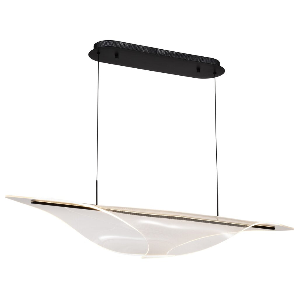 Satco 62-2023 47W LED Fixture Geneva - 46 Inch Island Pendant Matte