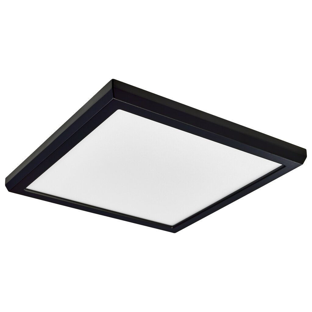 Satco 62-1925 11W LED Fixture Blink Performer - 9 Inch Square Black