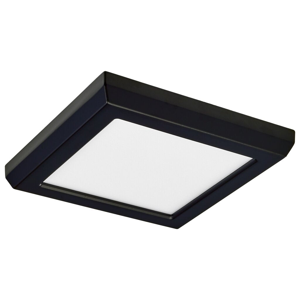 Satco 62-1905 8W LED Fixture Blink Performer - 5 Inch Square Black