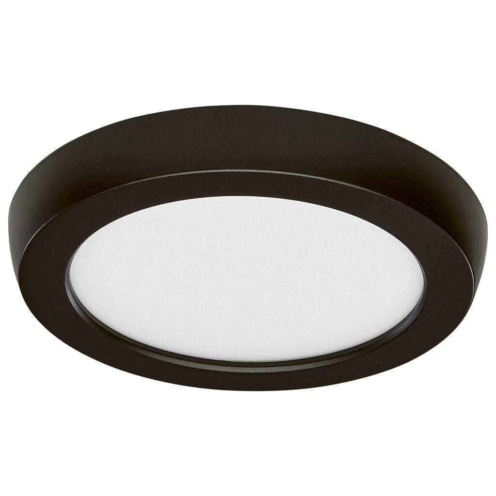 Satco 62-1902 8W LED Fixture Blink Performer - 5 Inch Round Bronze