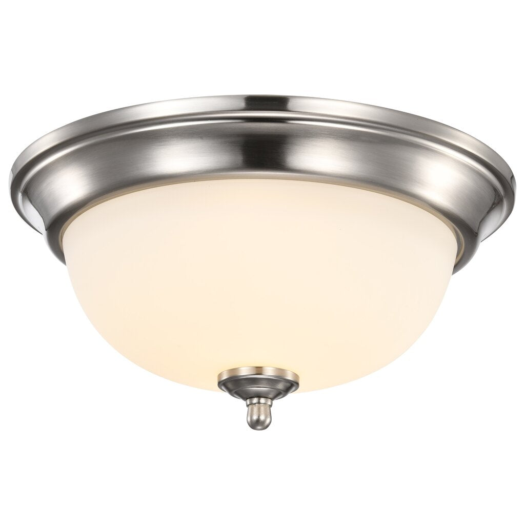 Satco 62-1560 19W LED Fixture Center Lock 13 Inch Flush Mount - 3000K