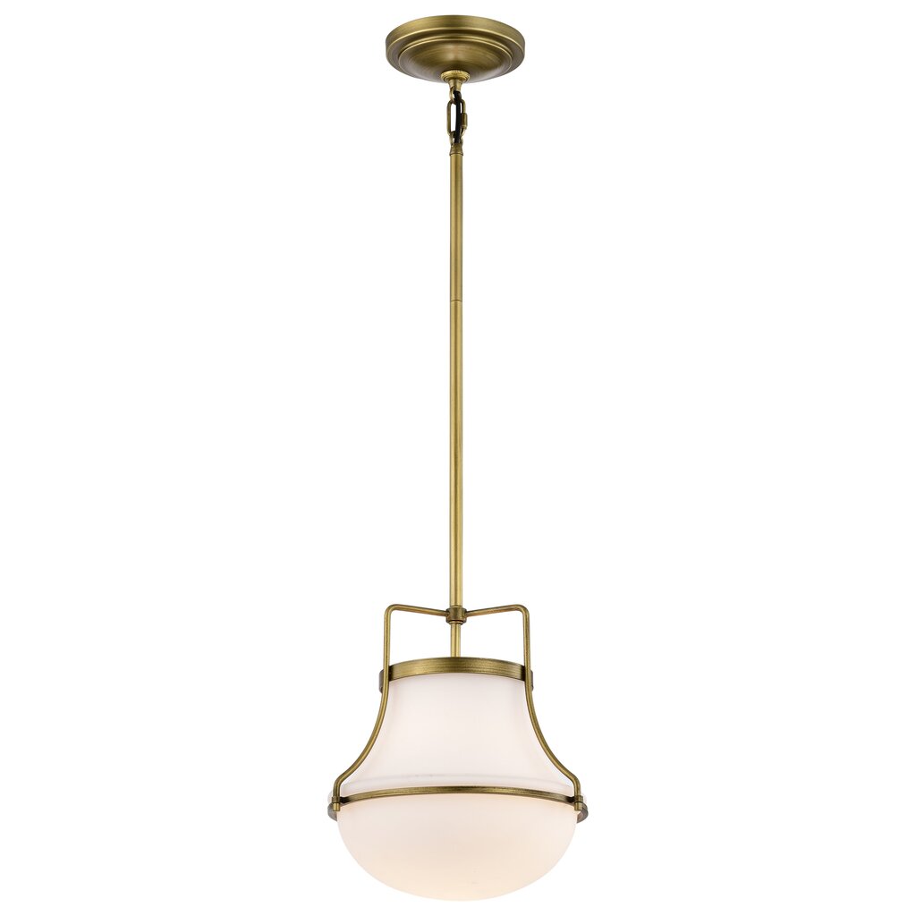 Satco 60-7862 Fixture Valdora 1 Light Pendant - 10 Inches Natural