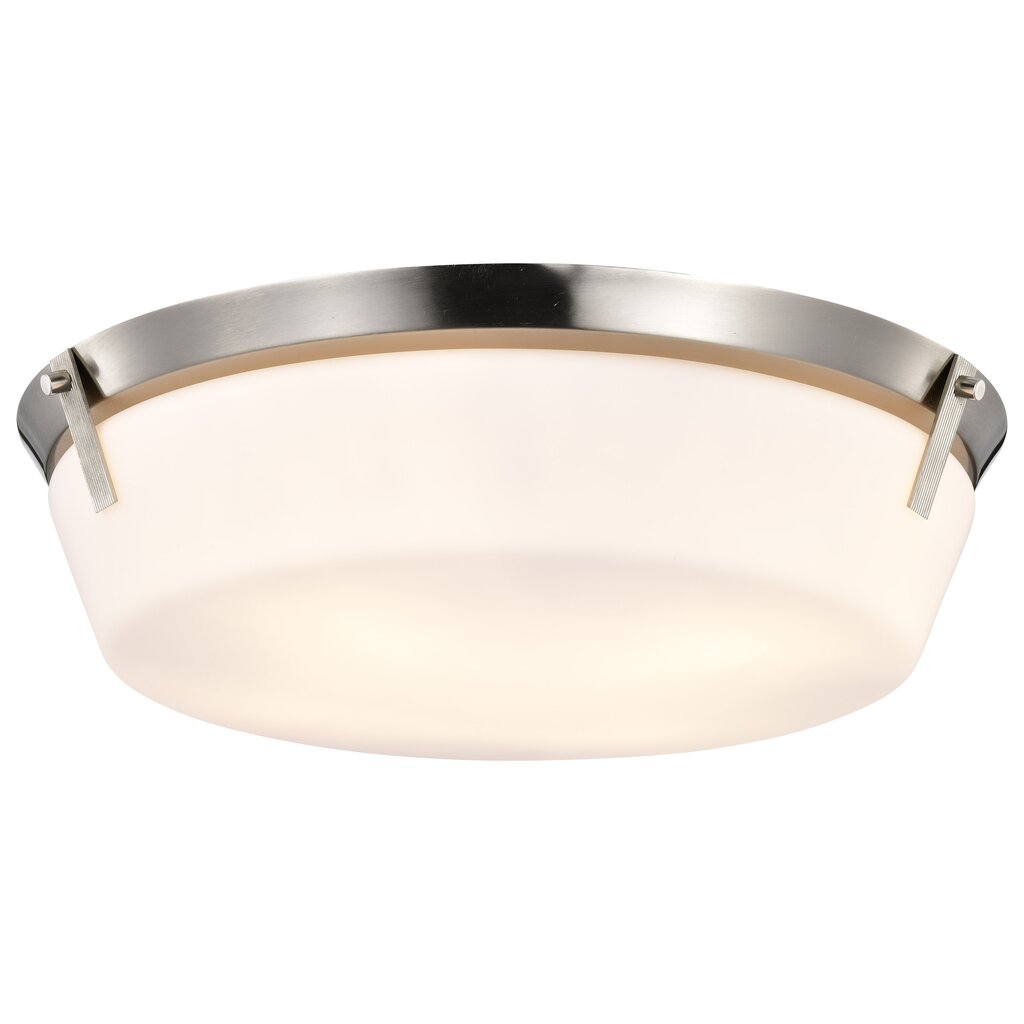 Satco 60-7761 Fixture Rowen 4 Light Flush Mount - Brushed Nickel