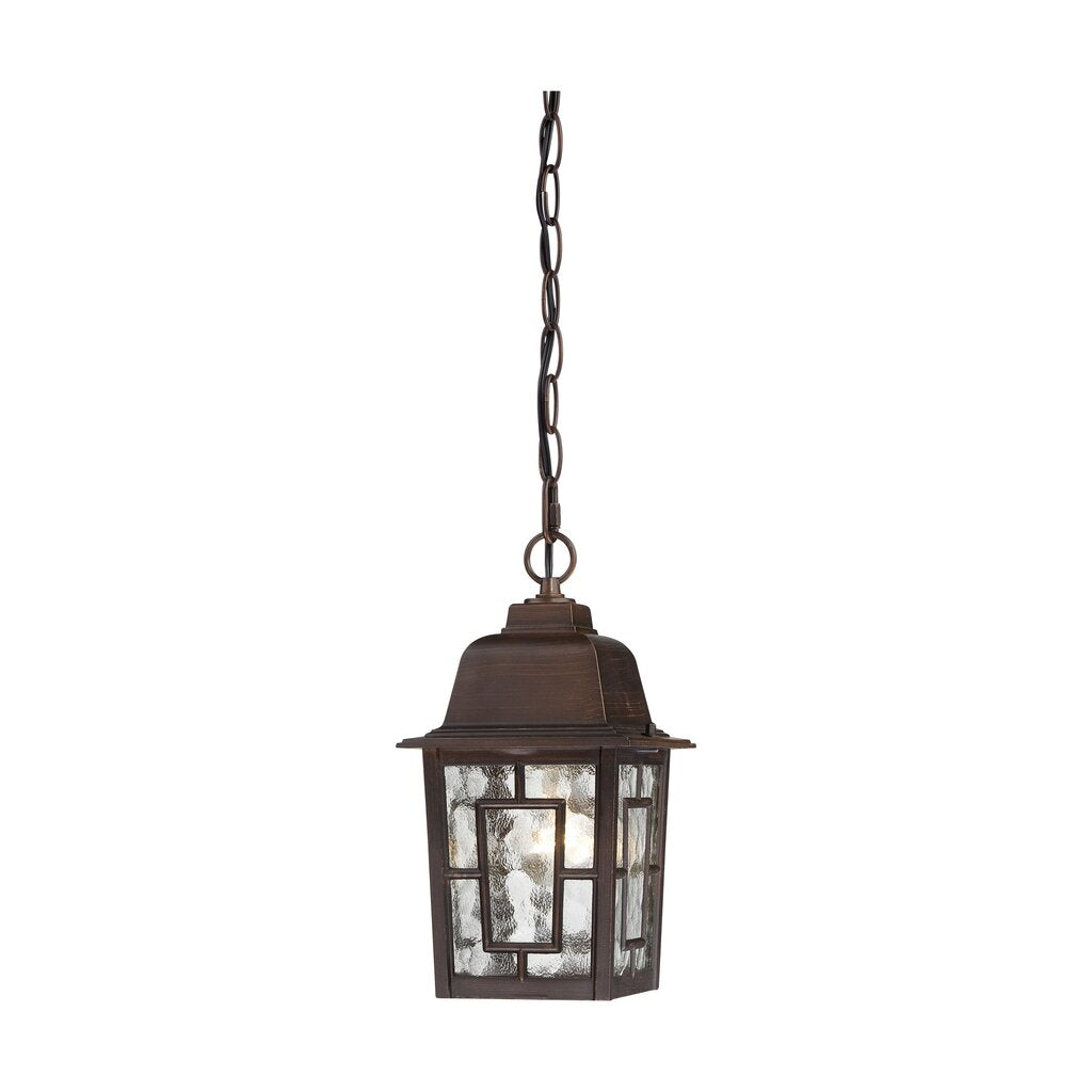 Satco 60-3490 Fixture Banyan - 1 Light 11 in. Outdoor Hanging with