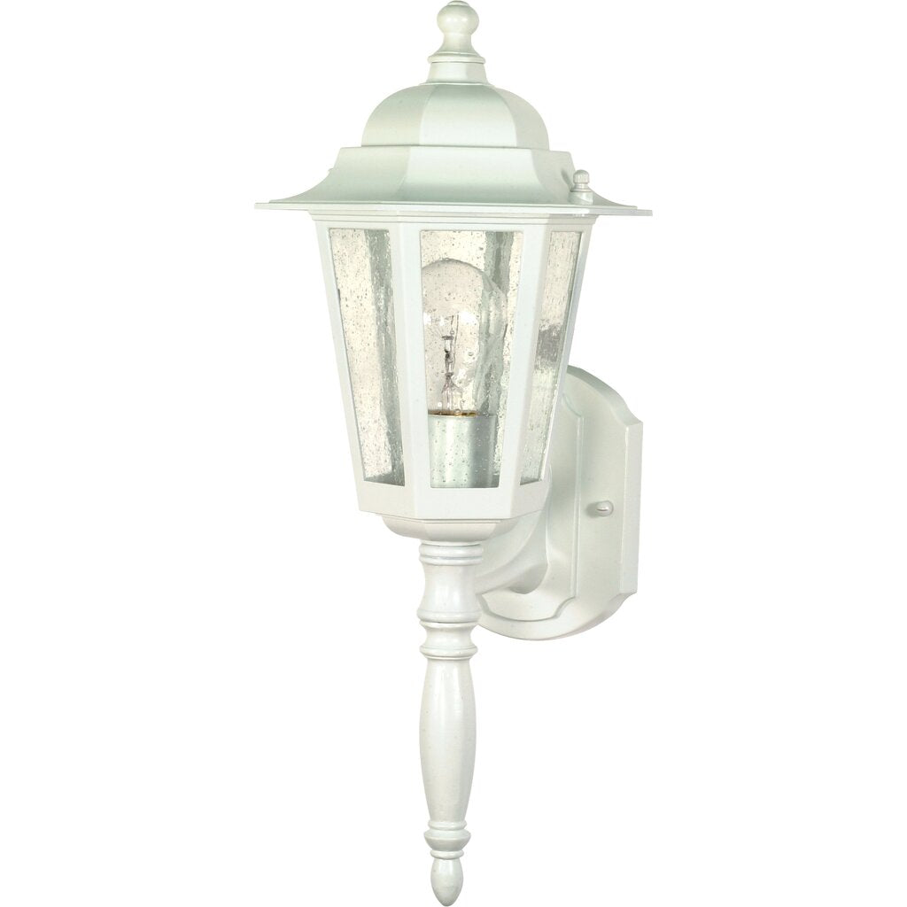 Satco 60-3470 Fixture Cornerstone - 1 Light 18 in. Wall Lantern with