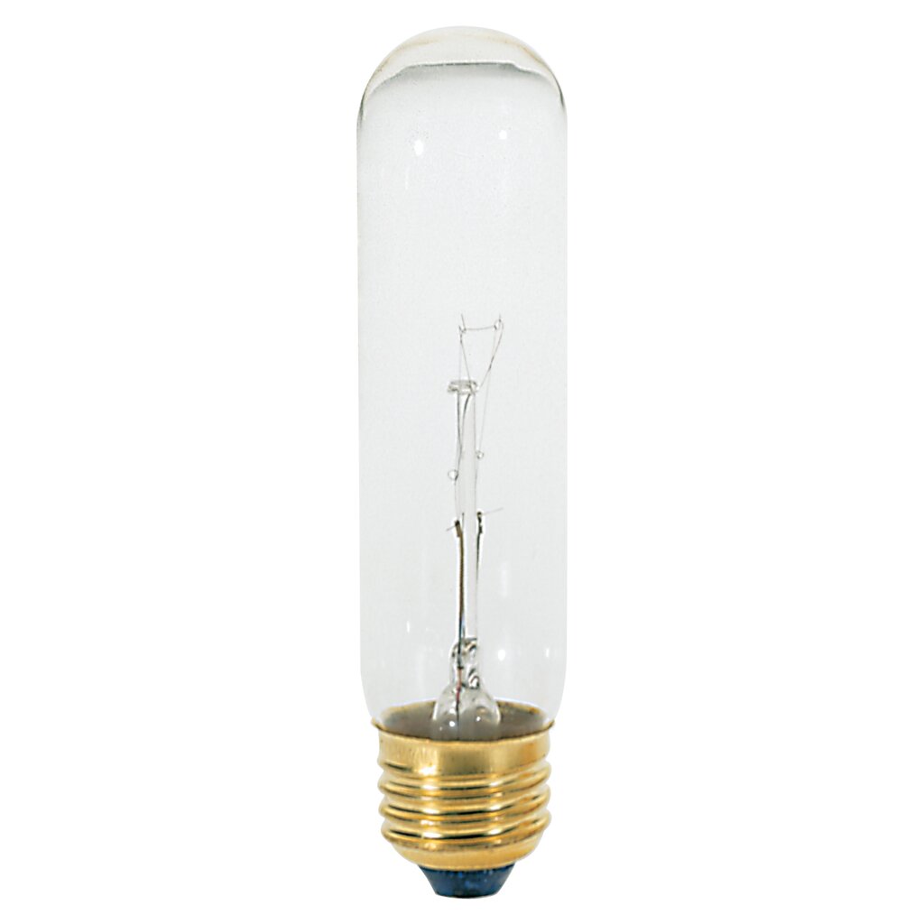 120 pack - SATCO S3700 25W T10 Incandescent Light Bulb