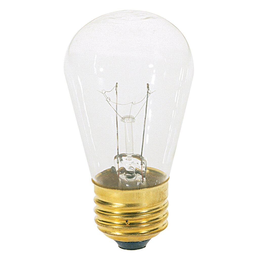 120 pack - SATCO S4565 11W S14 Incandescent Light Bulb
