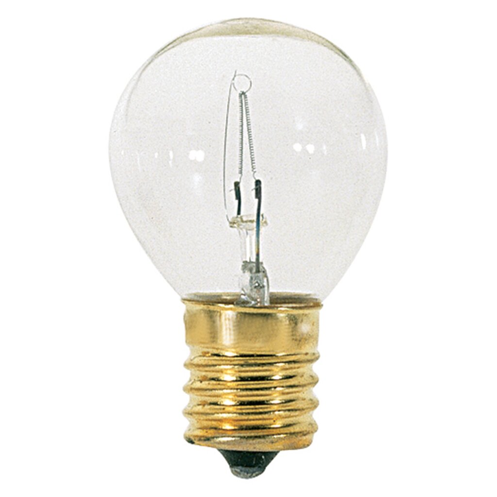 120 pack - SATCO S3718 25W S11 Incandescent Light Bulb