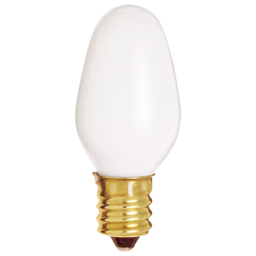 48 pack - SATCO S4726 7W C7 Incandescent Light Bulb