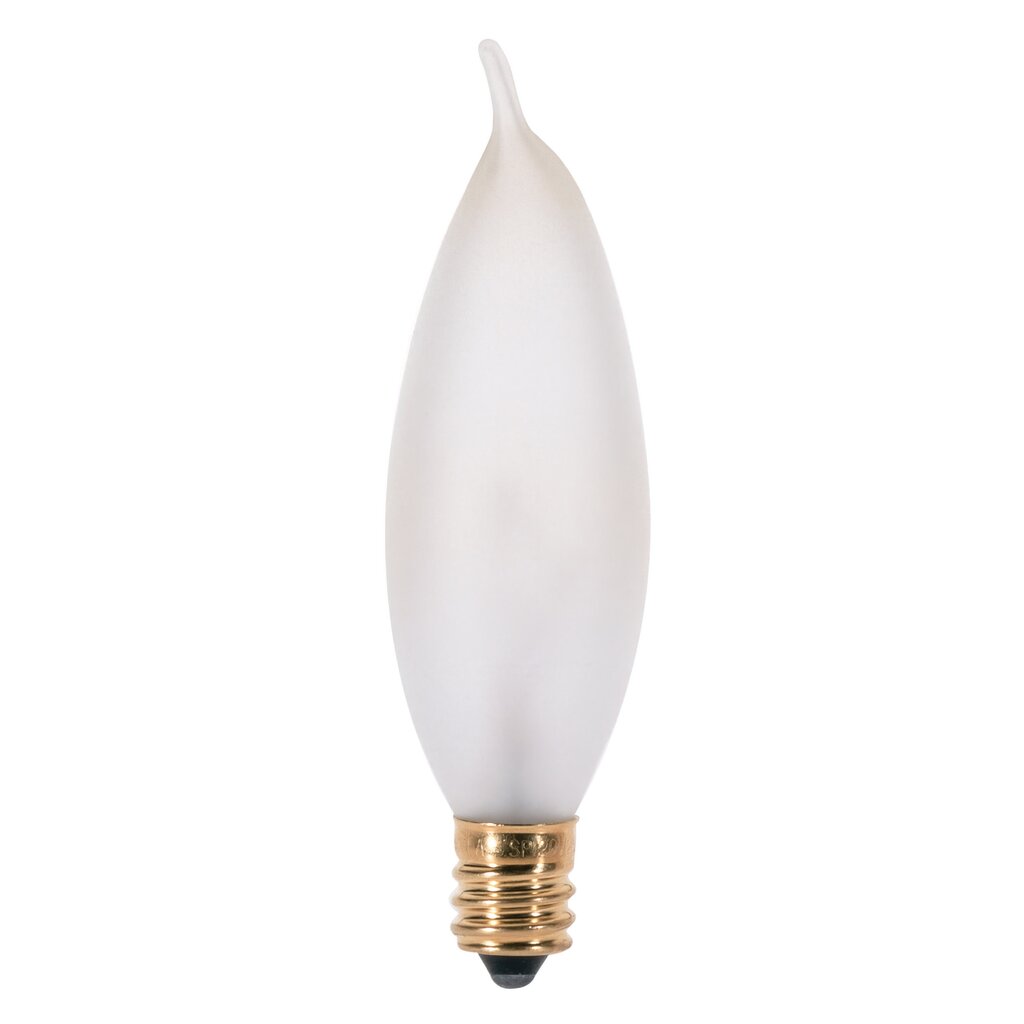 2 pack - Satco S3778 25W CA8 Warm White Incandescent Light Bulb
