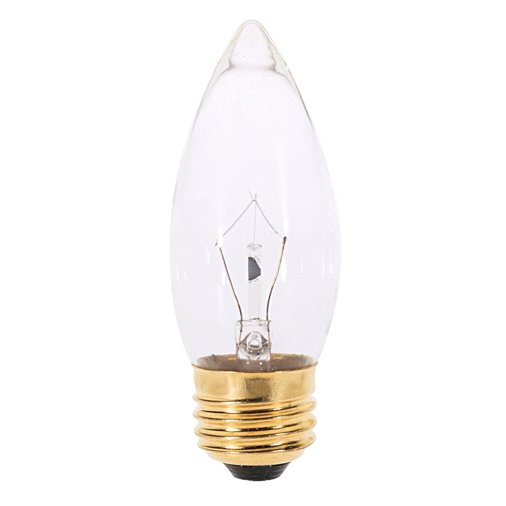 120 pack - SATCO S3731 25W B11 Incandescent Light Bulb