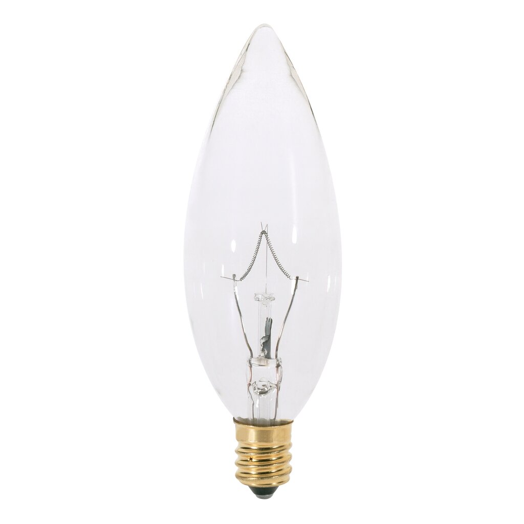 25 pack - Satco S3386 25W B10 Incandescent Light Bulb