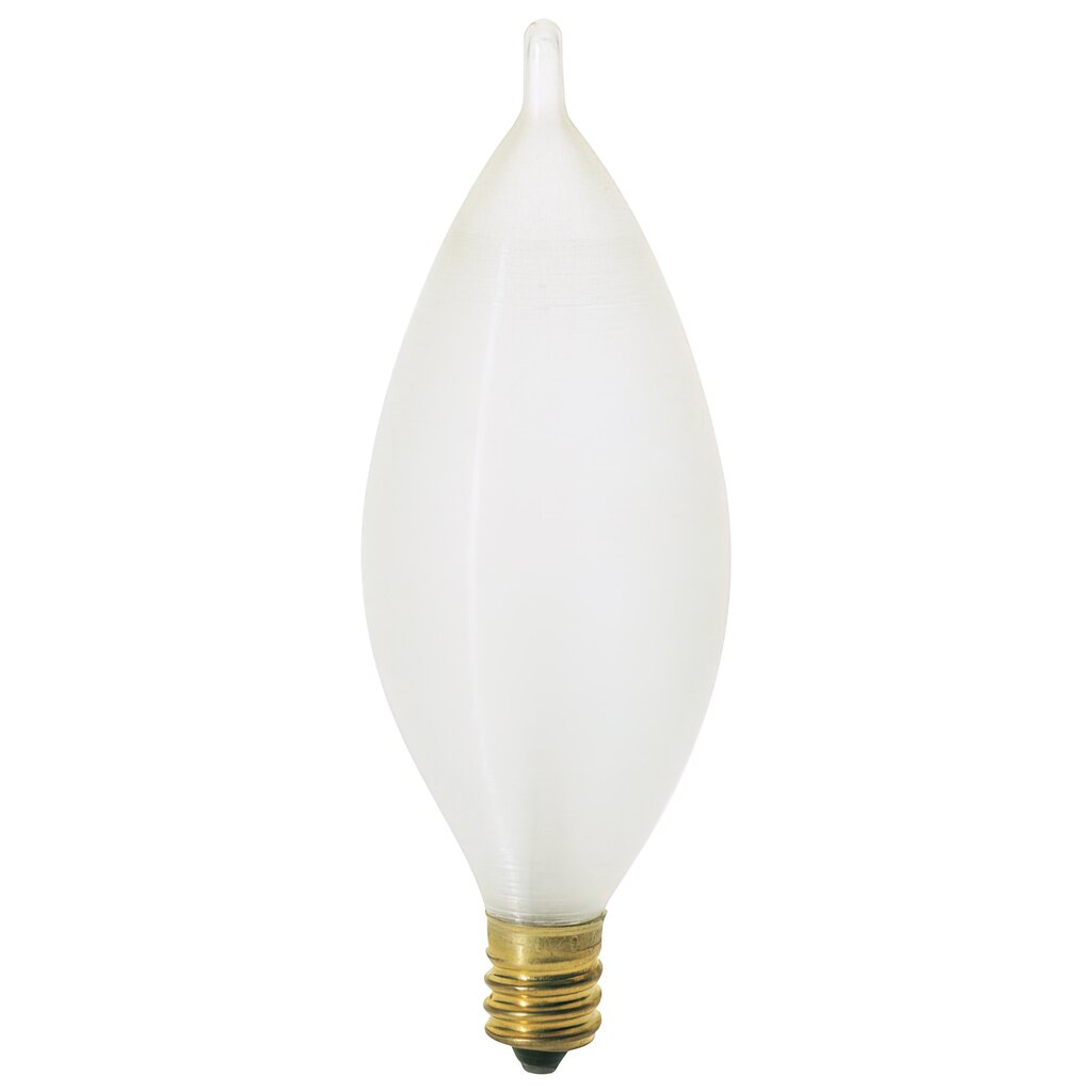 120 pack - SATCO S2703 25W C11 Incandescent Light Bulb