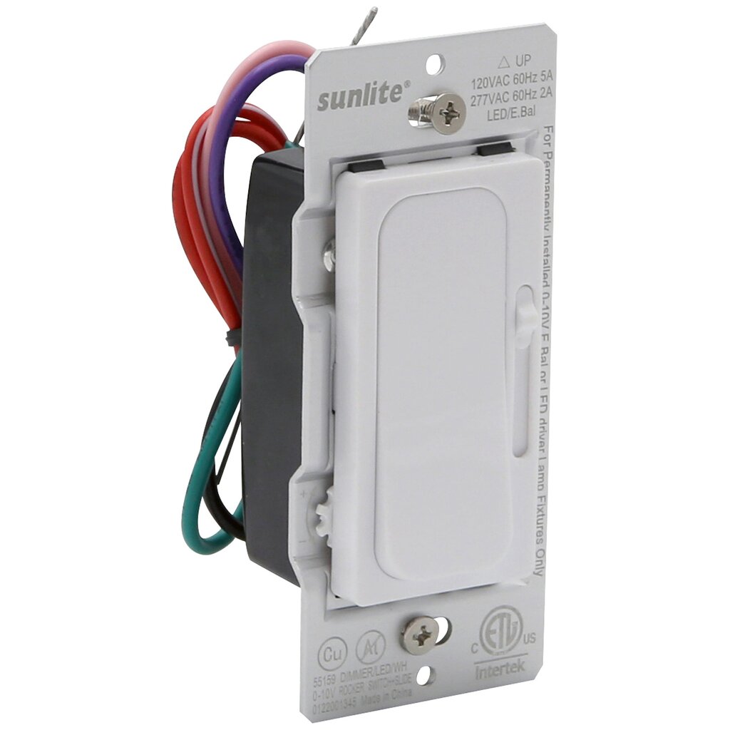 Sunlite 55159-SU Dimmer Switch LED Switch with Dimmer