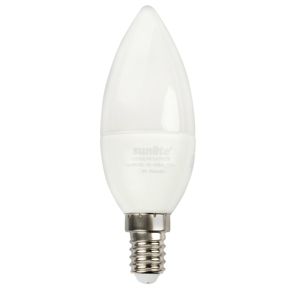 Sunlite 81485-SU 5W B10 Warm White Incandescent Light Bulb