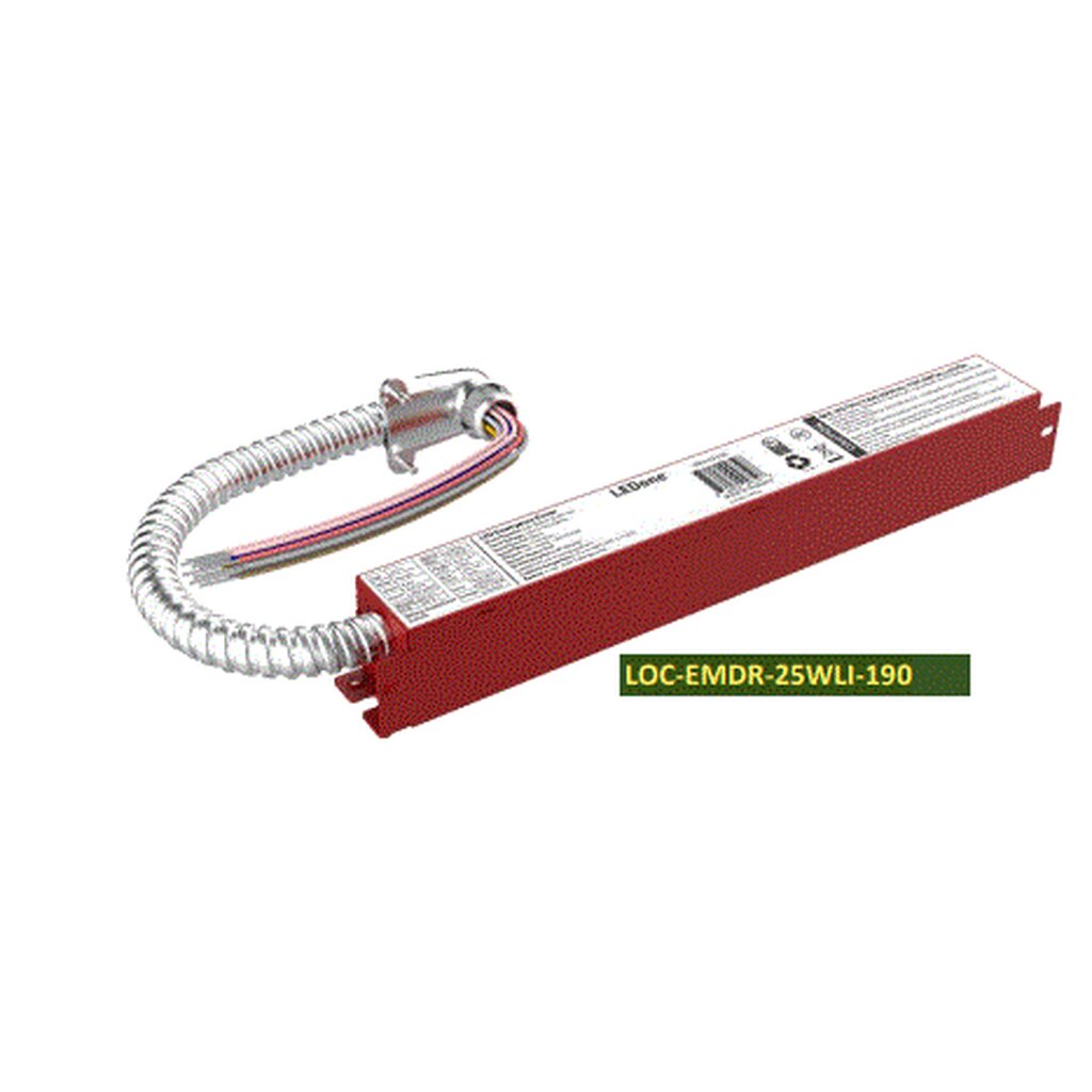LED One LOC-EMDR-25WLI-190 LED driver 25W LED Emergency