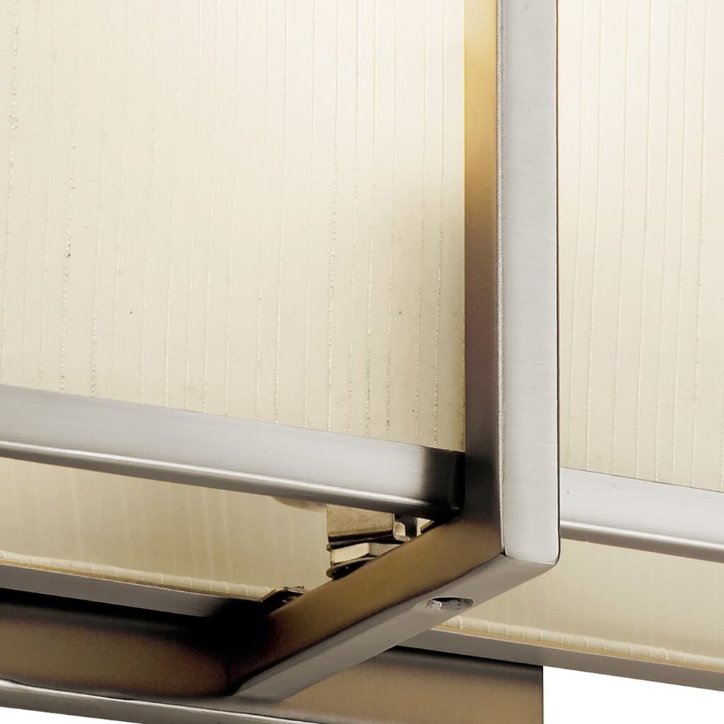 Kichler 10421SNLED Fixture The Rigel LED light wall sconce is a