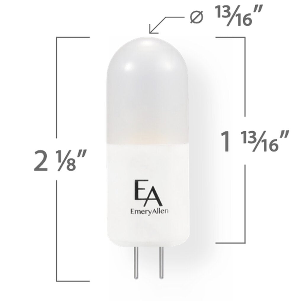 EmeryAllen EA-GY6.35-5.0W-DTW-2718-D 5W LED Light Bulb