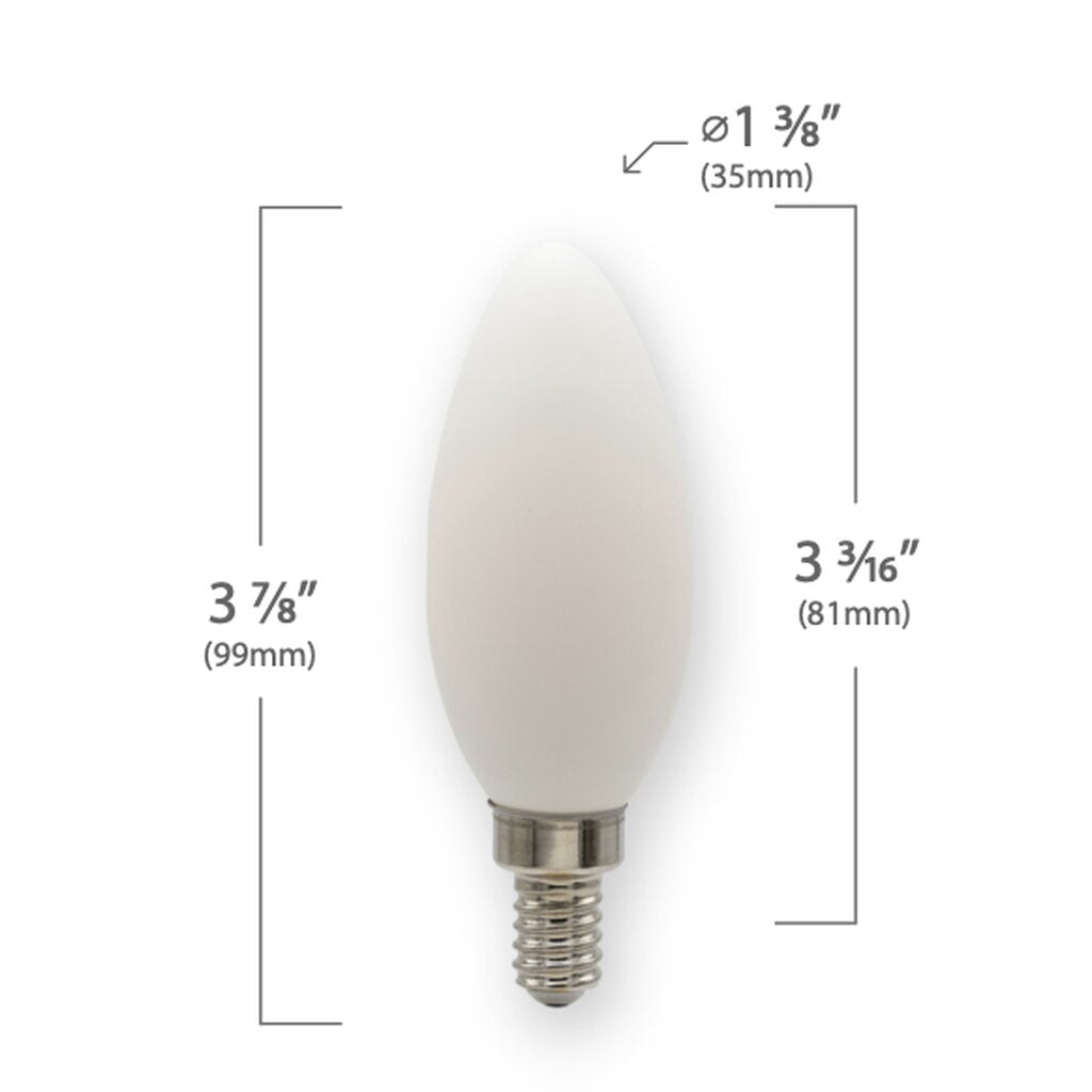 EmeryAllen EA-B10-4.0W-E12-DTW-2718W 4W LED Light Bulb