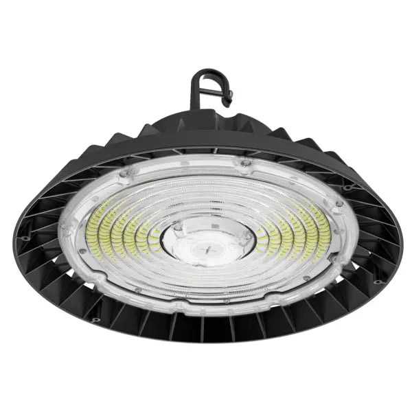 Commercial LED CLU14-150WS-8SC1-10V-90D-H-BK-M-AJ UFO Fixture 150W Selectable Wattage & CCT