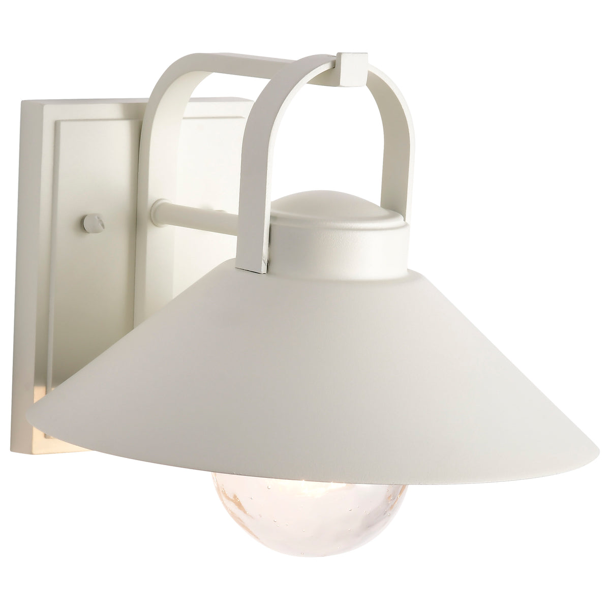 Nuvo 60-8521 Ridge, Medium Outdoor Lantern, White Finish