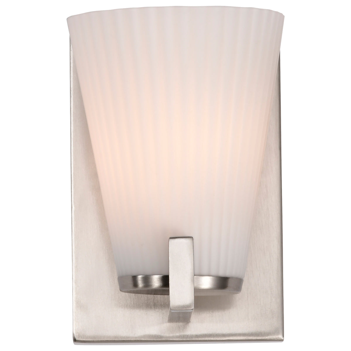 Nuvo 60-8731 Royale, 1 Light Vanity, Brushed Nickel Finish