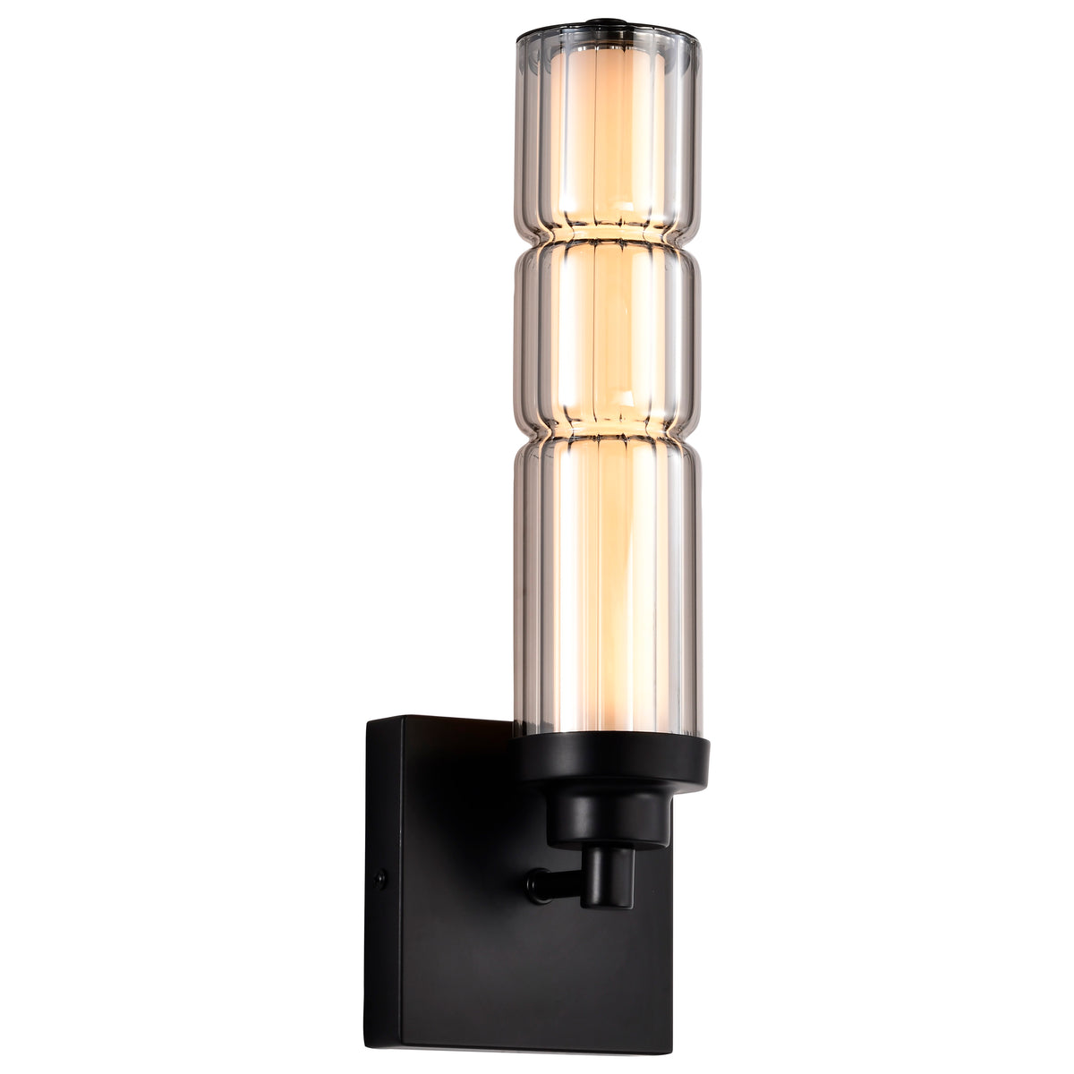 Nuvo 62-2453 Evander, LED Wall Sconce, Matte Black Finish