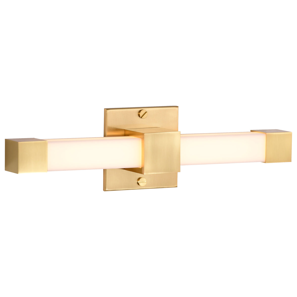 Nuvo 62-2630 Brightwyn, 16 Inch LED Vanity, Brushed Brass Finish