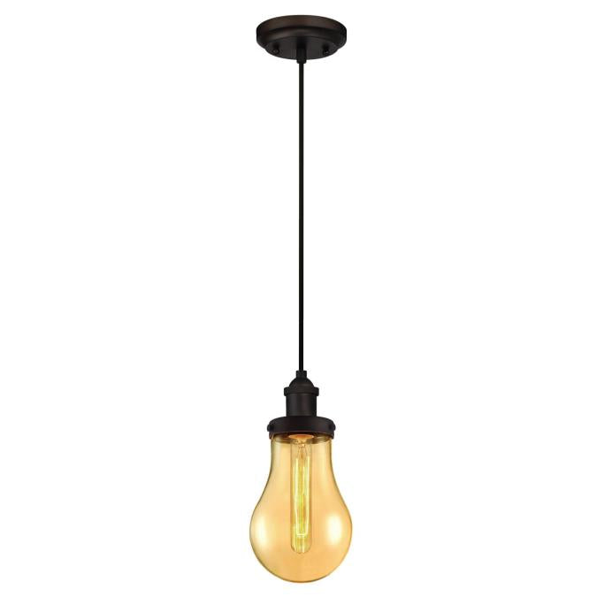 Westinghouse 6337000 Pendant Fixture 1 Light Mini Oil Rubbed Bronze