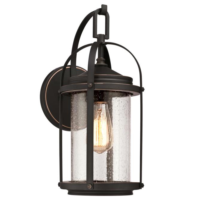 Westinghouse 6339300 Wall Pack Fixture 1 Light Wall Oil Rubbed Bronze