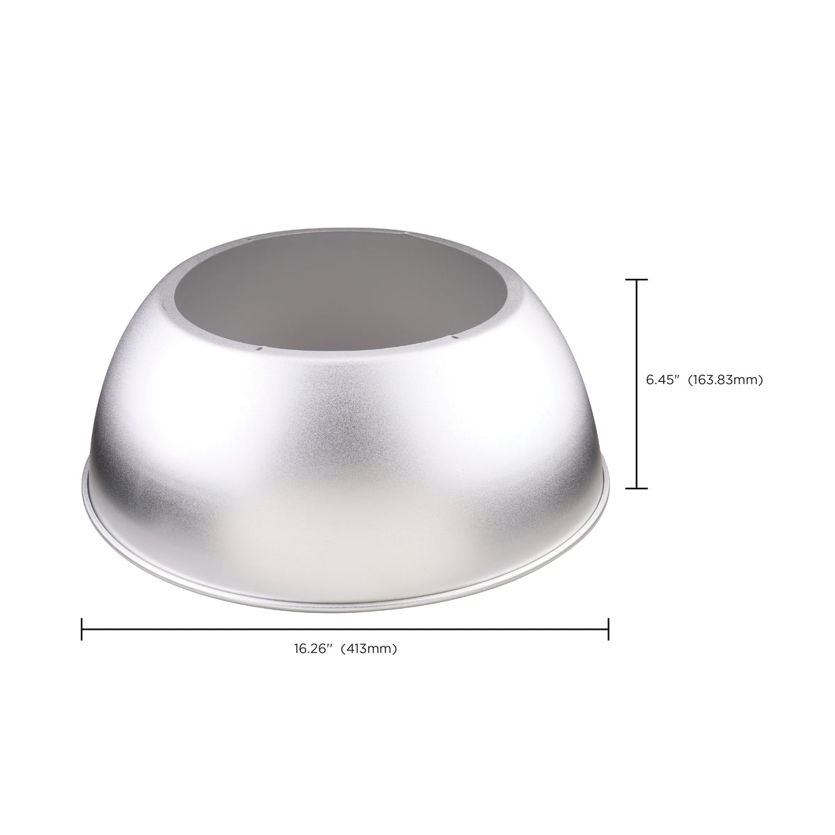 Nuvo 65-778 Add-On Aluminum Reflector, Use with 100W & 150W Gen 2 UFO LED High Bay Fixtures