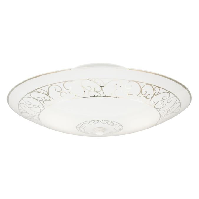 Westinghouse 6620600 Close-to-ceiling Fixture 2 Light Semi-Flush White