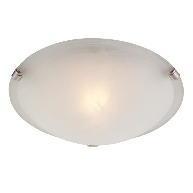 Westinghouse 6629700 Close-to-ceiling Fixture 1 Light Flush White and