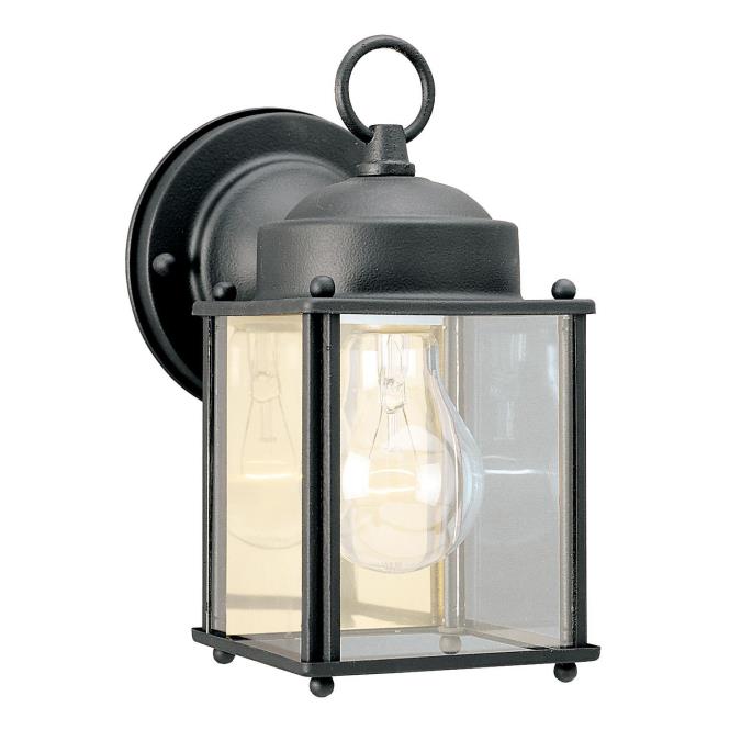 Westinghouse 6697200 Wall Pack Fixture 1 Light Wall Textured Black