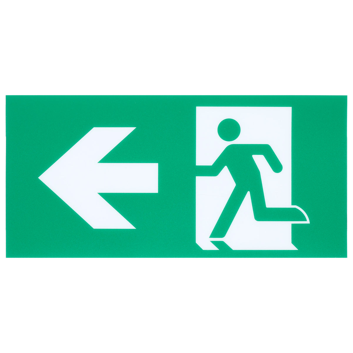 Nuvo 67-511 Running Man Green Combo Exit Sign/Emergency Light, 120-347V, 2HR backup
