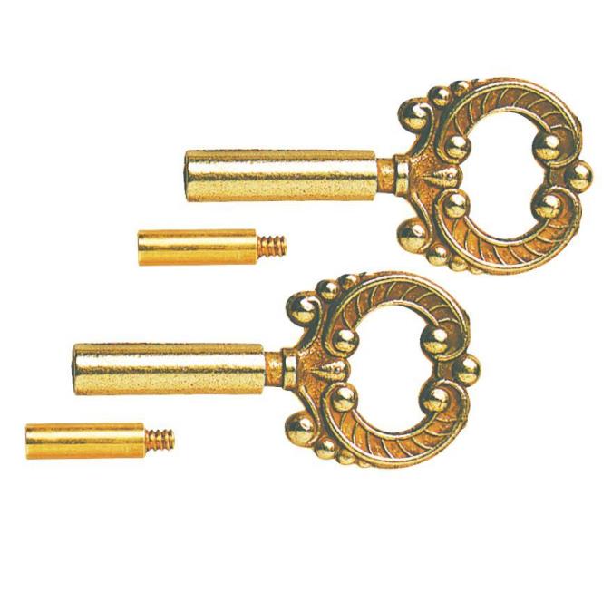 6 pack - Westinghouse 7016000 LAMP ACCESSORY 2 Socket Keys Brass