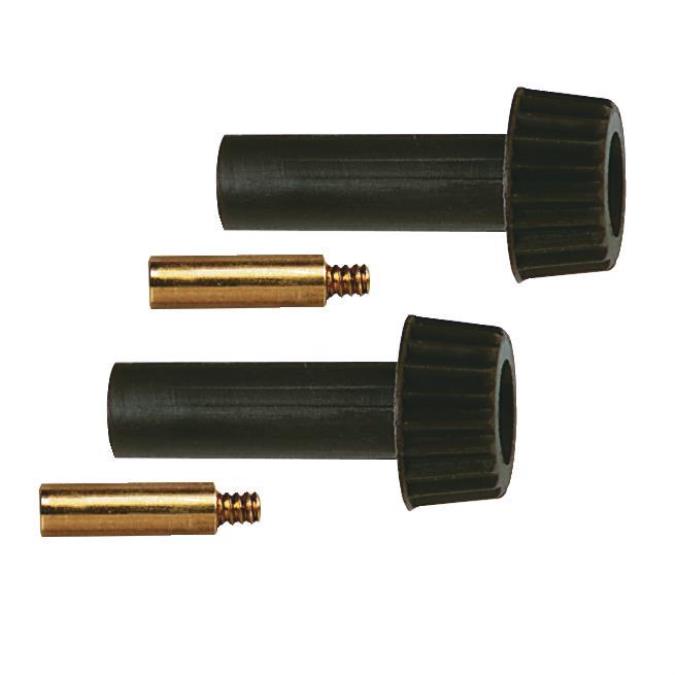6 pack - Westinghouse 7016100 LAMP ACCESSORY 2 Replacement Knobs Black