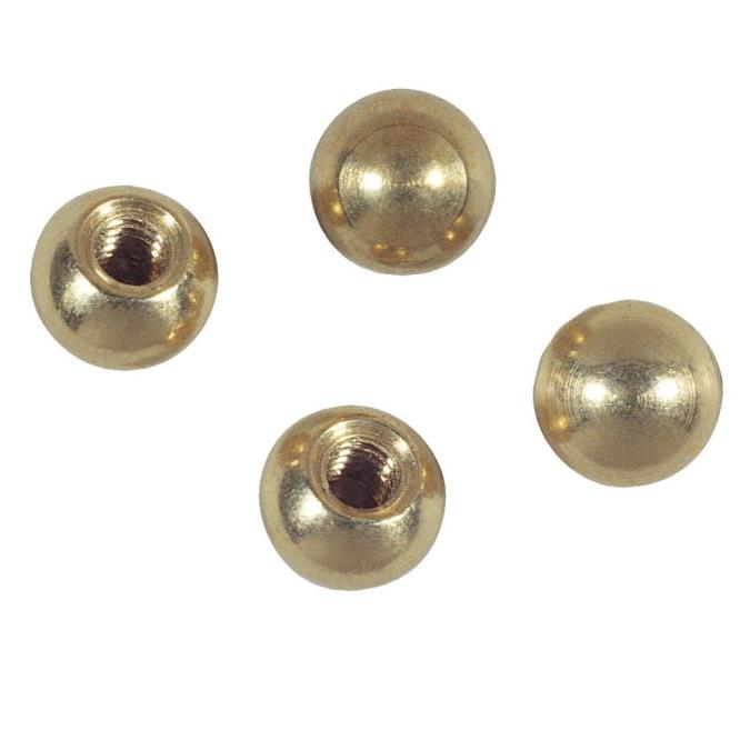 6 pack - Westinghouse 7066000 4 Cap Nuts Solid Brass Accessories