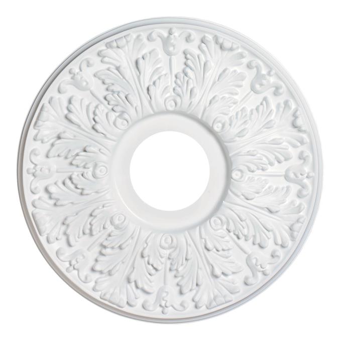 Westinghouse 7702800 MEDALLION Victorian White Finish 77028