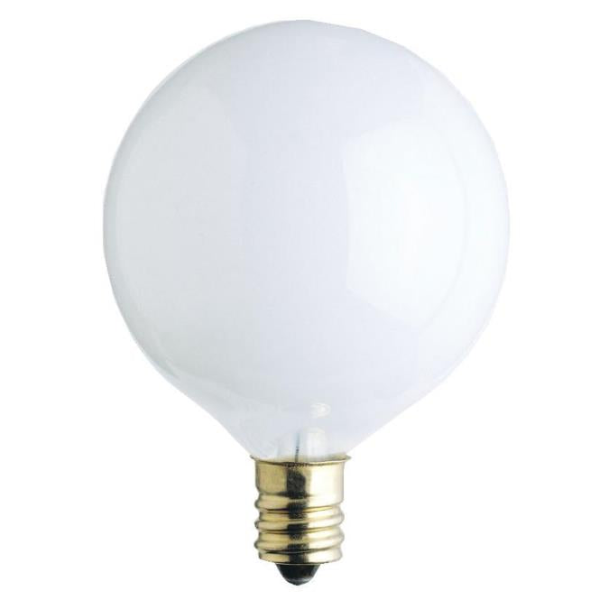 Westinghouse 0381400 15W G16.5 Incandescent Light Bulb