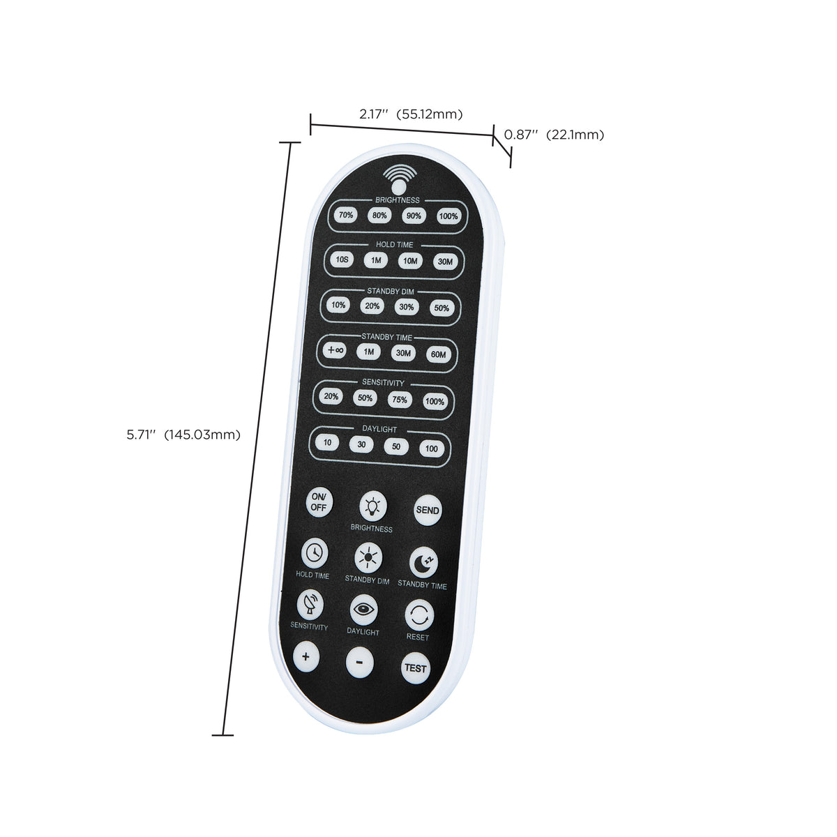 Nuvo 86-219 Programing Remote Control for use with 86-218, 86-217 & 86-220 Sensors
