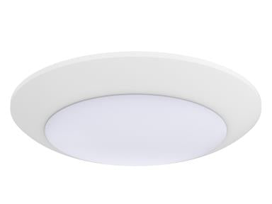 MaxLite DSKL-6R13.4T9CS-W Disk Light, 6 Inch Round, 13.4W, 120 Triac Dimming, 90 CRI, 2700K/3000K/3500K/4000K/5000K CCT Selectable, White
