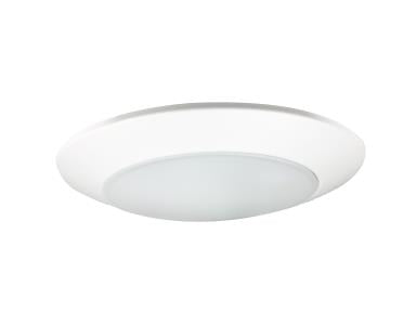 MaxLite DSKL-6R15T9CS-W Disk Light, 6 Inch Round, 15W, 120V - Triac Dimming, 90 CRI, 2700/3000/3500/4000/5000K CCT Selectable, White