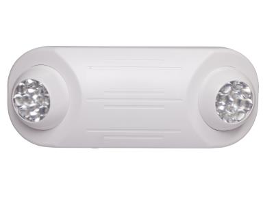 MaxLite EML-2HMW Emergency Light LED, 2 MR16 Heads, White, 120V Or 277V, Battery Backup